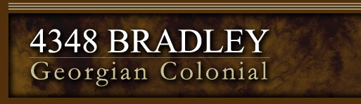 For Sale: Georgian Colonial 4348 BRADLEY ROAD 